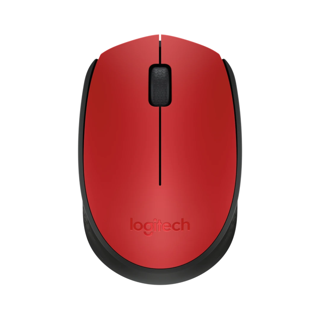 910-004641 Logitech Souris M171 Wireless - RED-K - 2.4GHZ. – Image 1