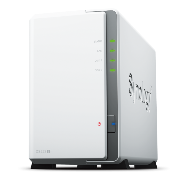 SYNOLOGY DiskStation DS223J 2Bay Realtek RTD1619B 4cores 1GB 1xRJ45 24M
