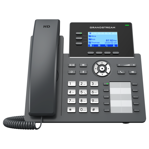Téléphone IP filaire 2 Comptes SIP - 2 lignes - Grandstream