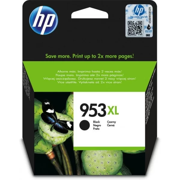 HP 953XL High Yield Black Original Ink Cartridge HP Offjet 8210/8218/871x/8720/8725/8730/8740/8745